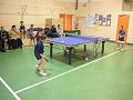 Jordan Adige qui est defait par Quentin Rigaut en 3 sets